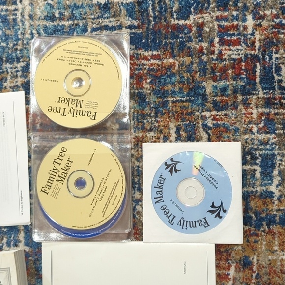 Family Tree Maker 7.0 for Windows Manual and Quick Start Guide w/ 11 CD's - Used - Picture 8 of 11